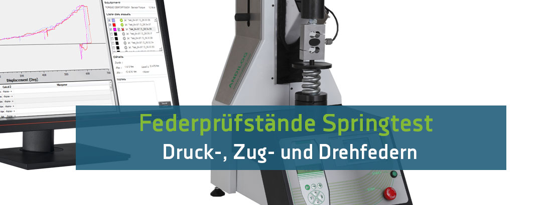 Federprüfstände Springtest Andilog